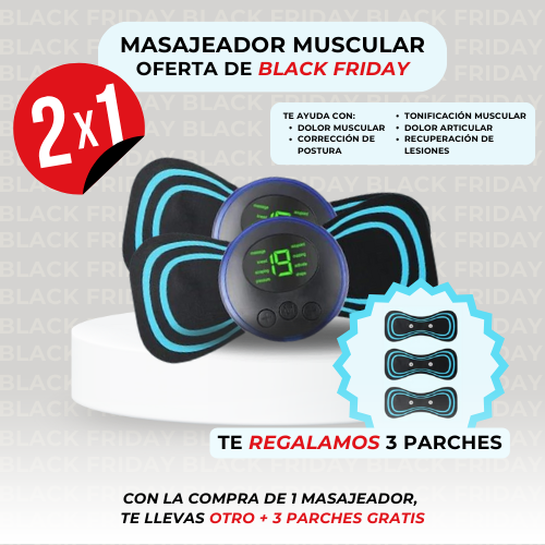 Masajeador Portátil Muscular EMS - Sanare™