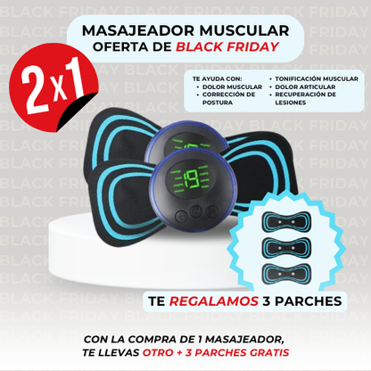 Masajeador Portátil Muscular EMS - Sanare™