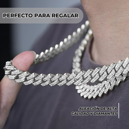 Collar brillante para hombre